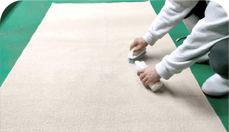 汚れのポイント洗浄